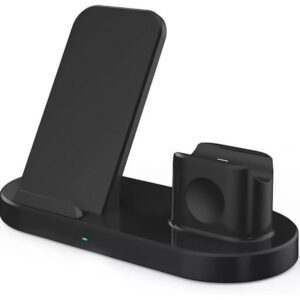 CARREGADOR INDUÇÃO SEM FIO ULTRA RAPIDO 3 EM 1