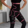 Cinta Modeladora 3 em 1 Abdominal Coxas Bumbum Quadril