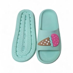 Chinelo Slide Nuvem Escolar Adulto Infantil Sorvete Confortavel Leve Macio