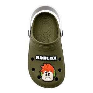 Sandália Fechada Roblox Rosto Infantil Menino Confortável