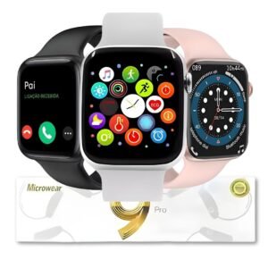 Smartwatch Microwear W59 Pro 47mm Série 9 com NFC e Monitoramento de Saúde
