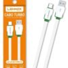 Cabo USB Tipo C Turbo 3.1A 1M Lehmox - Alta Velocidade e Design Antienrolamento
