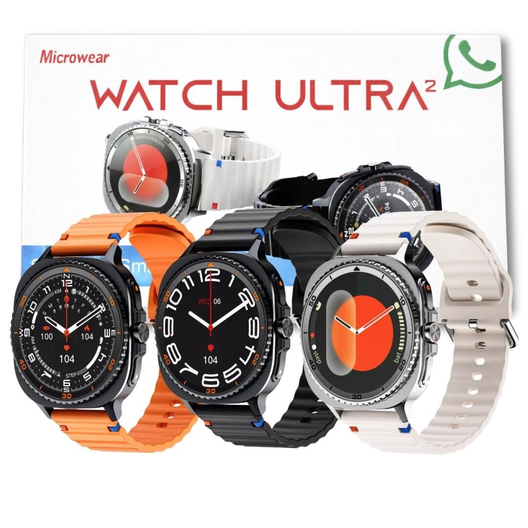 Smartwatch Microwear MA33 Ultra 2 - 47mm, AMOLED, Bluetooth, Resistente à Água