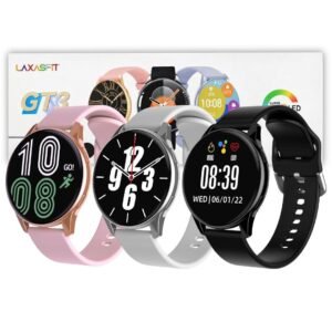 Smartwatch LaxasFit GT3 AMOLED com Chamadas e Monitoramento Completo