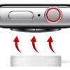 Cabo Carregador Indução Original para Smartwatches W27, W28, W57, W58 e mais