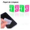 Kit de Limpeza com Flanela Seca e Úmida com Álcool - Eficaz e Prático