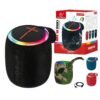 Caixa de Som Bluetooth KA-8881 Impermeável com LED e Potência de 7W