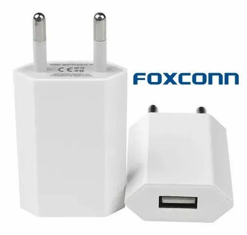 Fonte Carregadora Rápida Foxconn 5W Original para iPhone