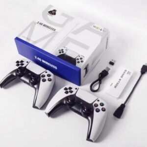 Game Stick M15 Pro 4K - Mais de 30.000 Jogos e 2 Controles Sem Fio