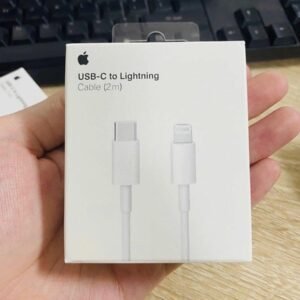 Cabo Lightning Tipo C 1m para iPhone - Sincronização e Carregamento Rápido