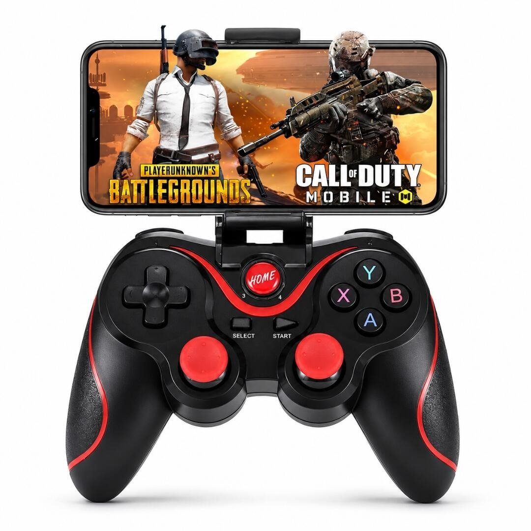 Controle Game X3 Bluetooth Sem Fio para Android, iOS, PC e TV